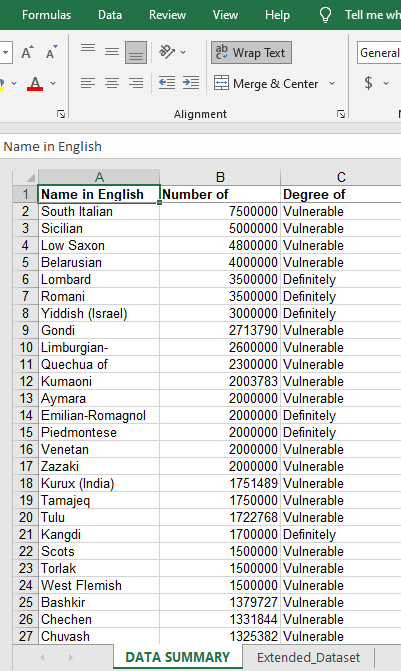 step 5 of how to insert ms excel worksheet into ms word doc